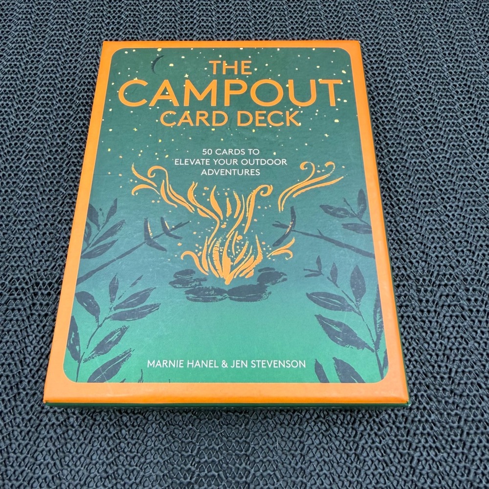 The Campout Card Deck 50 Cards Outdoor Adventures Marnie Hanel Jen Stevenson